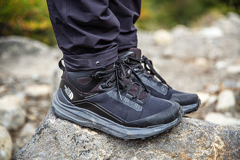 The North Face Vectiv Exploris 2 Mid Futurelight hiking boots (side view)